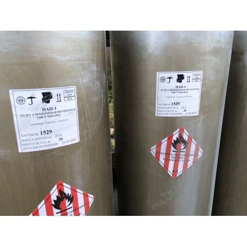 Алюминиевая пудра ПАП-2 для краски ГОСТ 5494-95