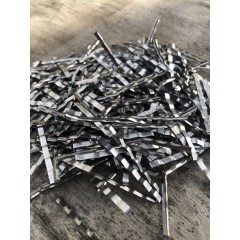 Фибра стальная анкерная 0.5х15 мм для армирования