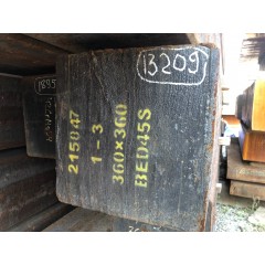 Кованый квадрат 220 мм 5ХНМ ГОСТ 1133-71