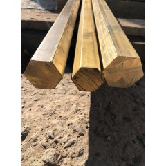 Латунный шестигранник 10мм тянутый ЛМц58-2 ГОСТ 2060-2006