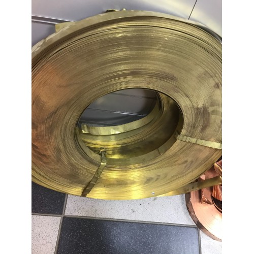 Лента латунная радиаторная 0,16х100мм Л90 хк ГОСТ 20707-2015