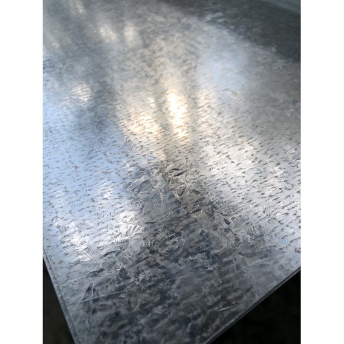 Лист гладкий 0.8мм 1250x2000 мм оцинкованный