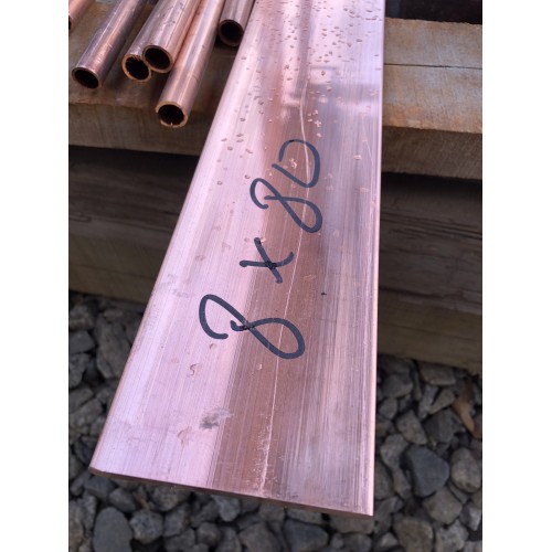 Медная полоса 30х12.5мм М2 длина 3м ГОСТ 495-92